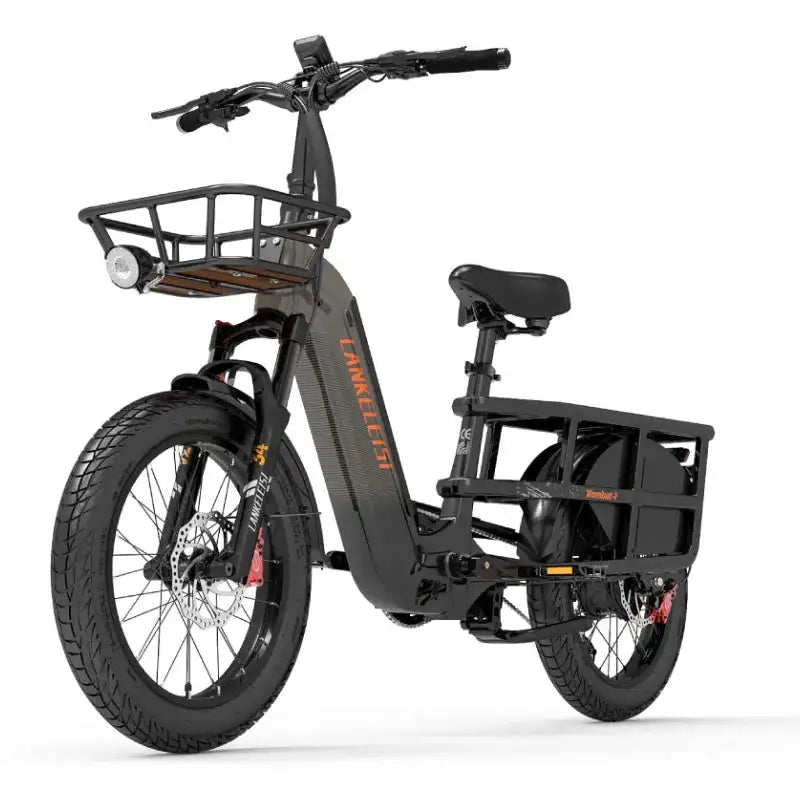 CargoCruiser 1000W Fat Tire Electric Cargo Bike