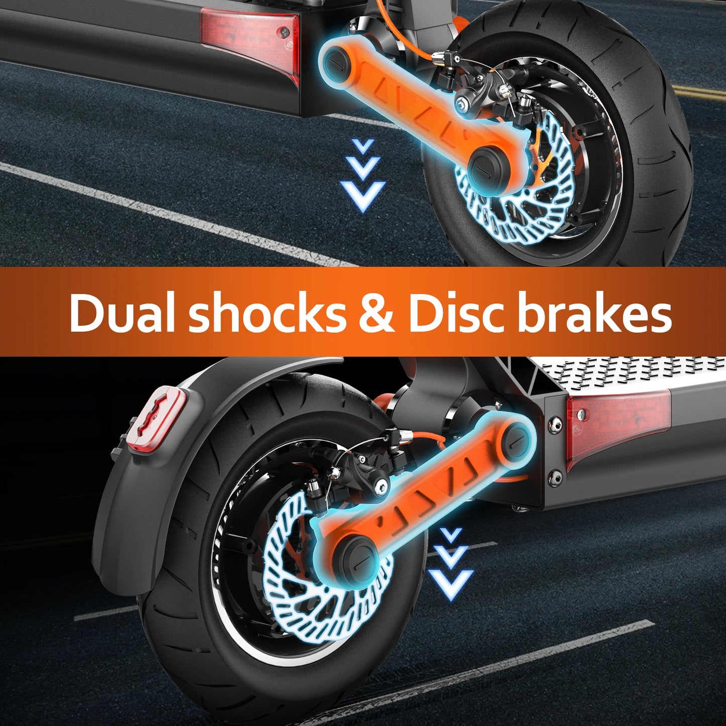 TurboGlide S10X Dual Motor Electric Scooter