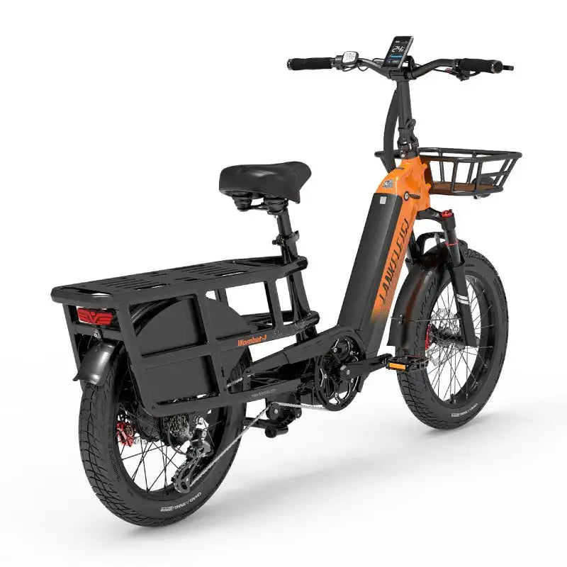 CargoCruiser 1000W Fat Tire Electric Cargo Bike