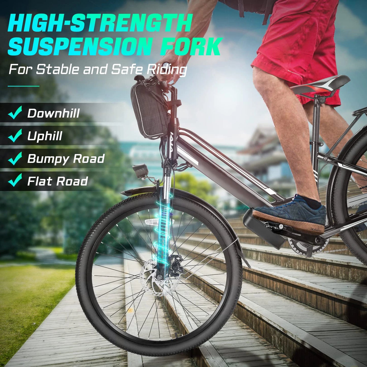 EcoCruise 26" Electric Bike